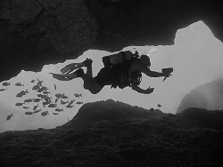 Cavern Diver by Martin Dalsaso 
